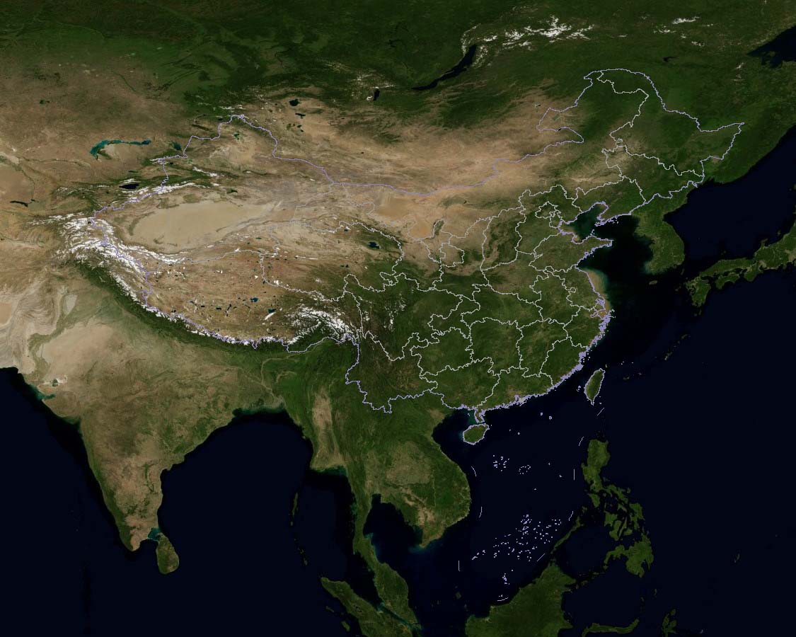 map-china